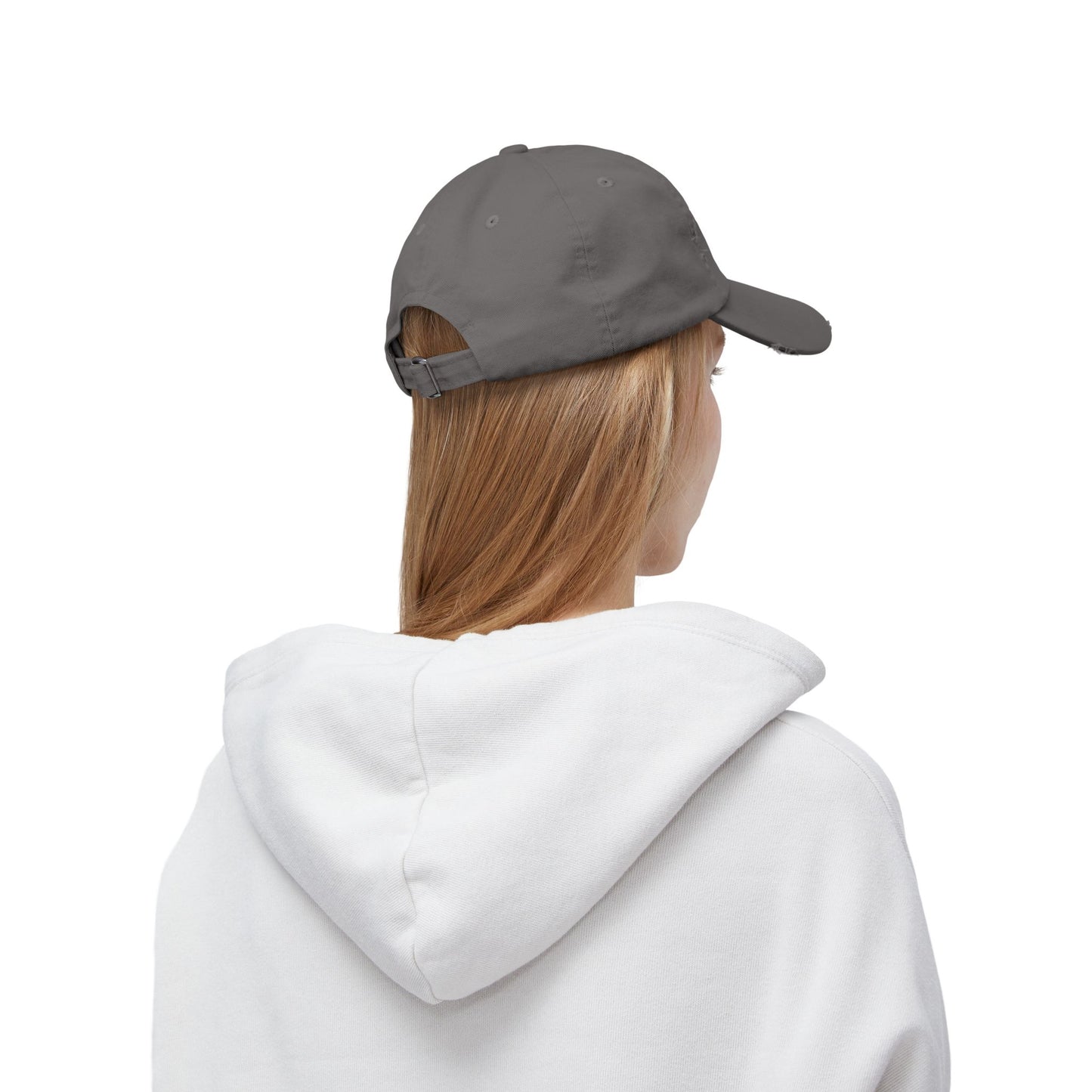 Robcia335 "Racoon" Unisex Distressed Cap