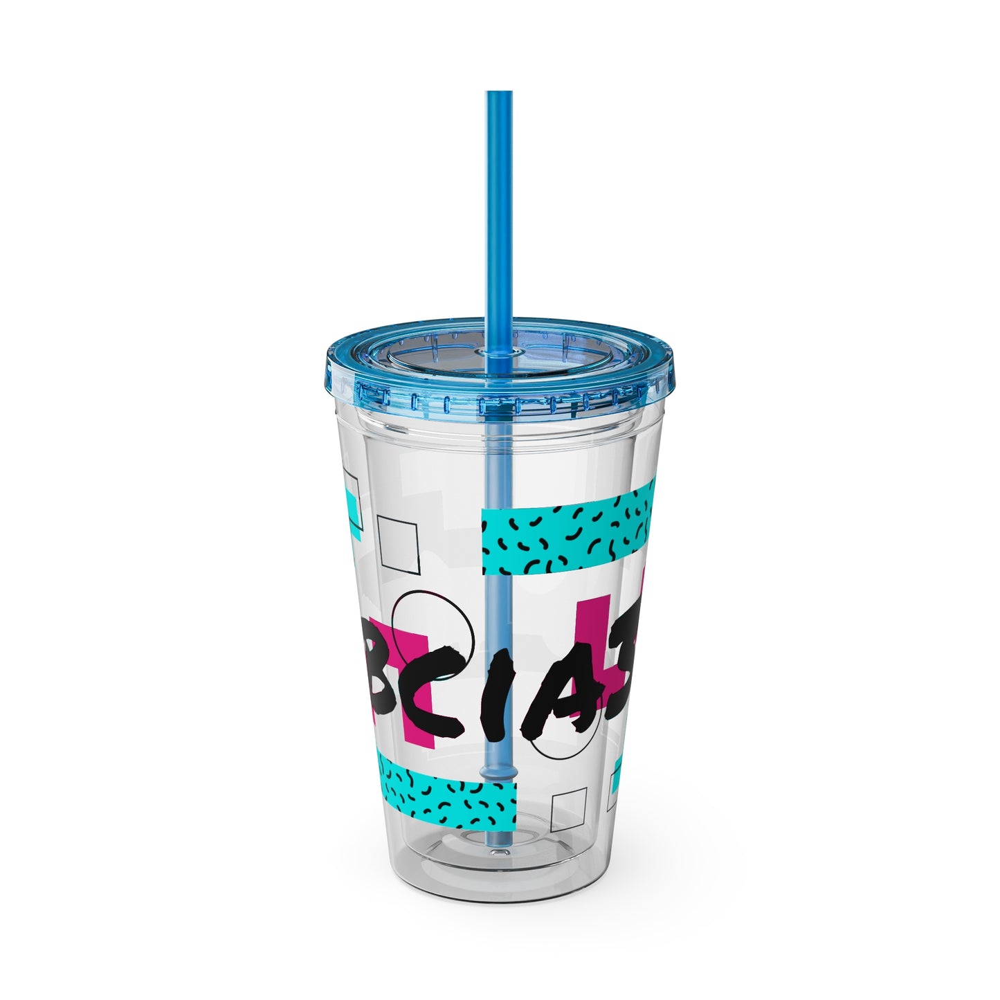 Robcia335 Sunsplash Tumbler with Straw, 16oz