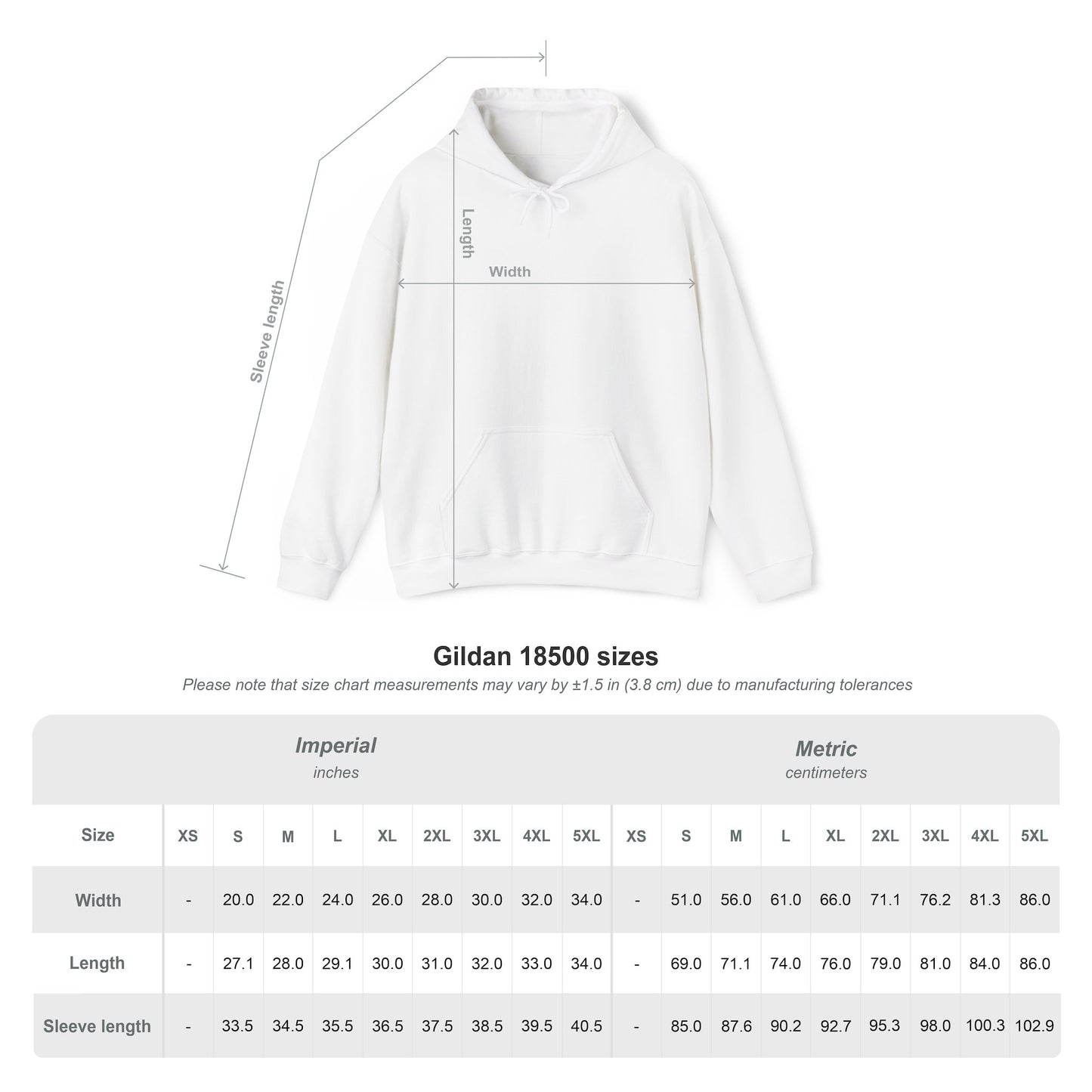Unisex (Robcia335 Est. 2013) Heavy Blend™ Hooded Sweatshirt