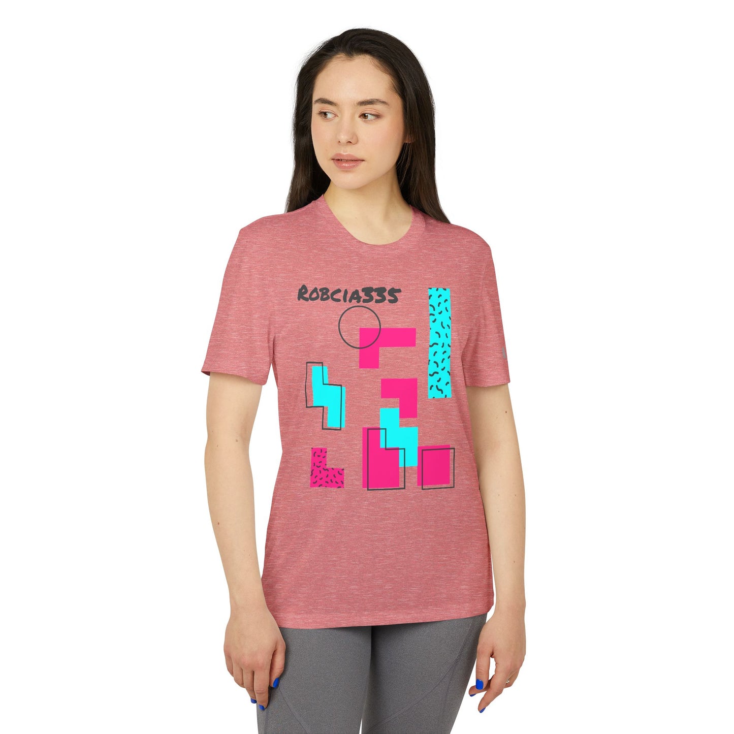 adidas® Unisex Sport T-shirt (Robcia335 Design)