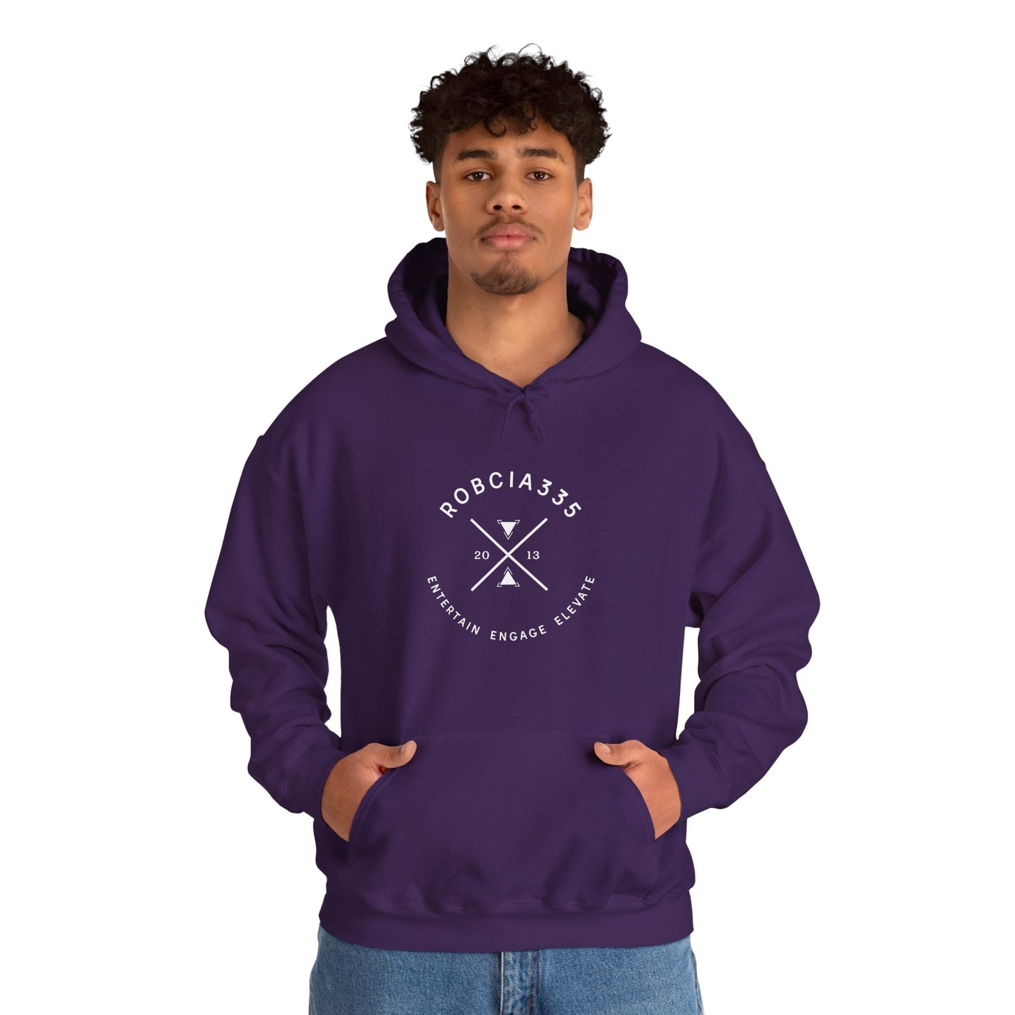 Unisex (Robcia335 Est. 2013) Heavy Blend™ Hooded Sweatshirt