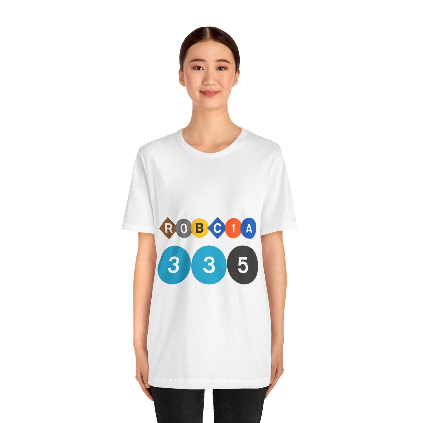Robcia335 Subway Bullets (Unisex Jersey Short Sleeve Tee)