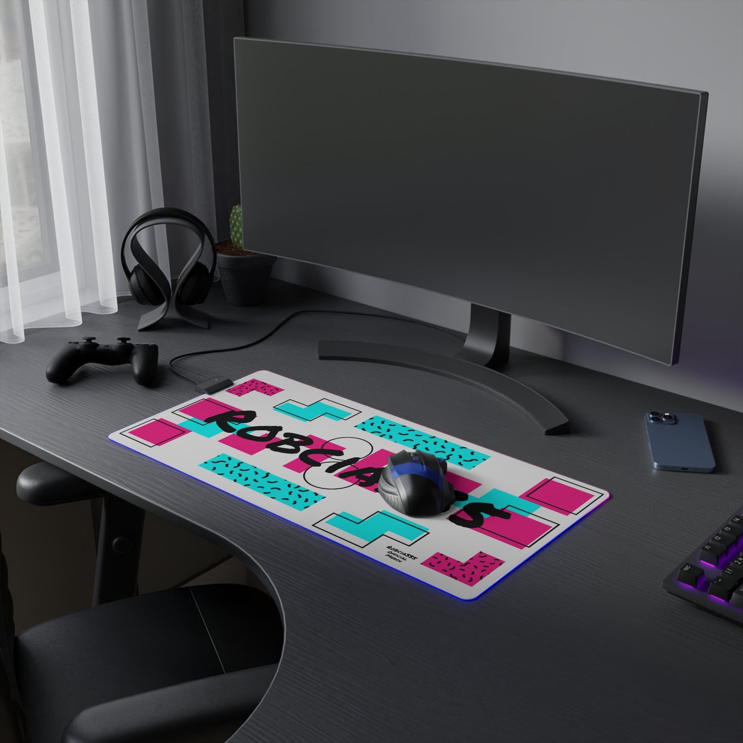 LED Gaming Mouse Pad (Robcia335 Design)