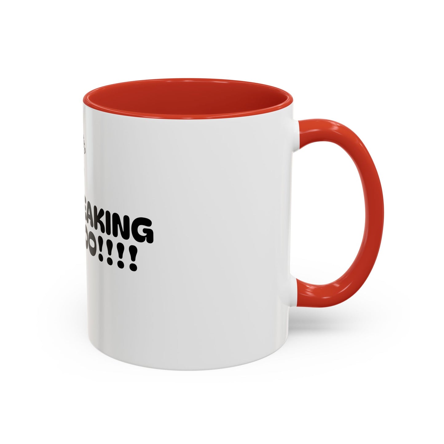 Motivational Accent Coffee Mug - 'LET'S FREAKING GOOOOO!!!!' - Perfect for Coffee Lovers