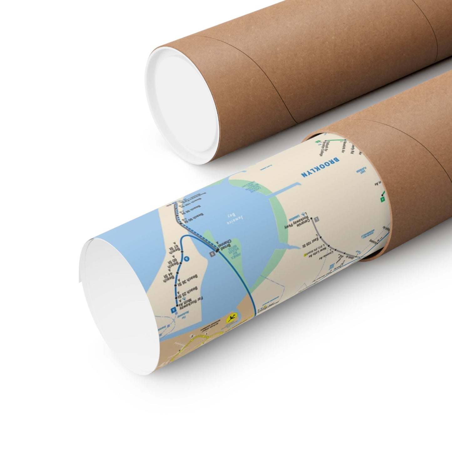 MTA NYC Subway Map 2020 (Without Federal Funding) Poster