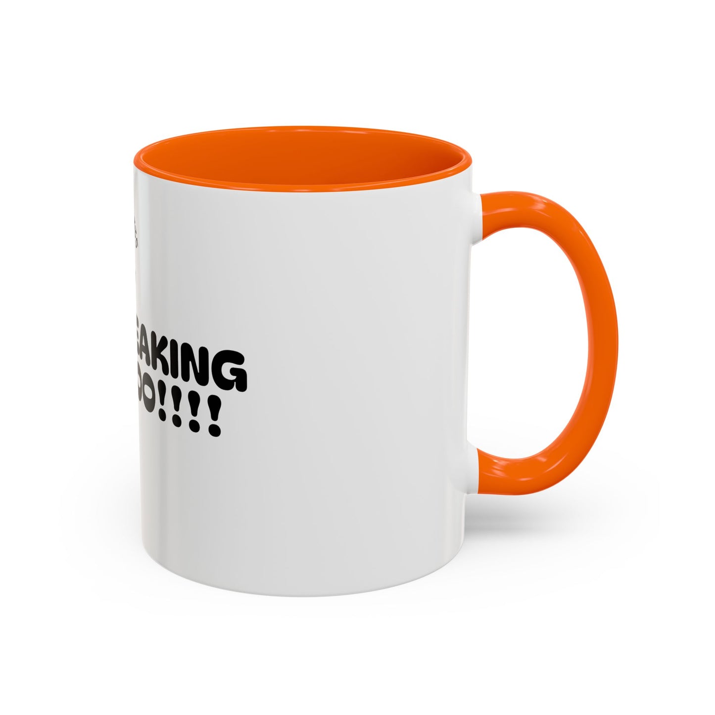 Motivational Accent Coffee Mug - 'LET'S FREAKING GOOOOO!!!!' - Perfect for Coffee Lovers