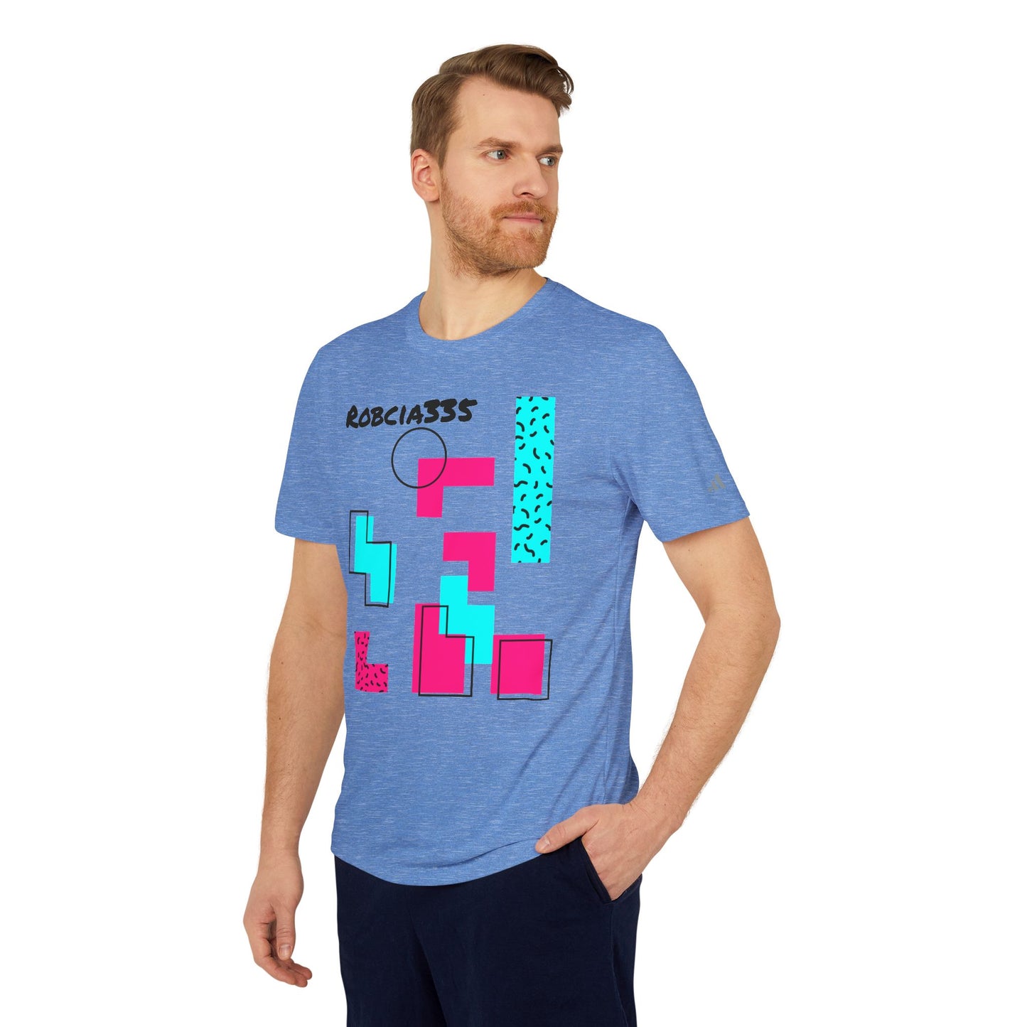 adidas® Unisex Sport T-shirt (Robcia335 Design)