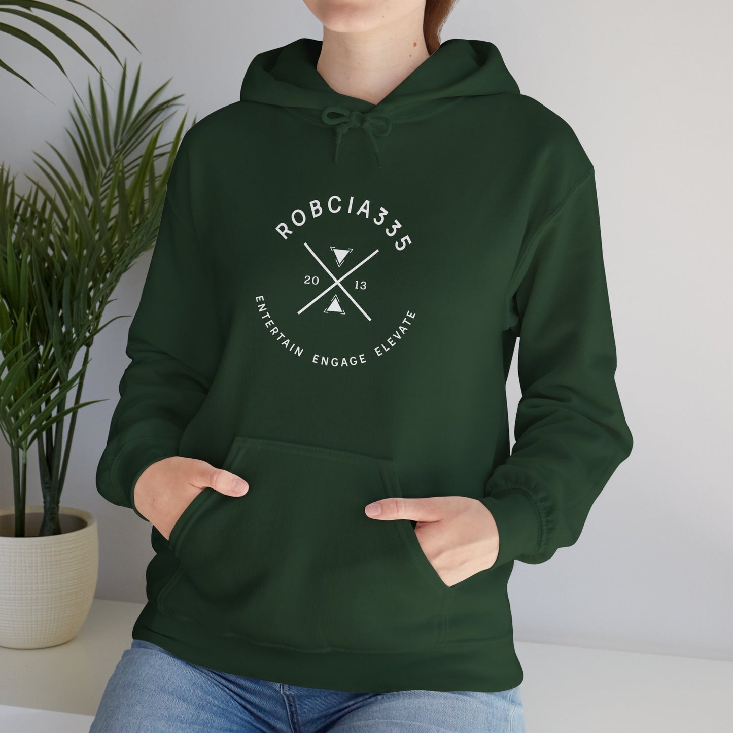 Unisex (Robcia335 Est. 2013) Heavy Blend™ Hooded Sweatshirt