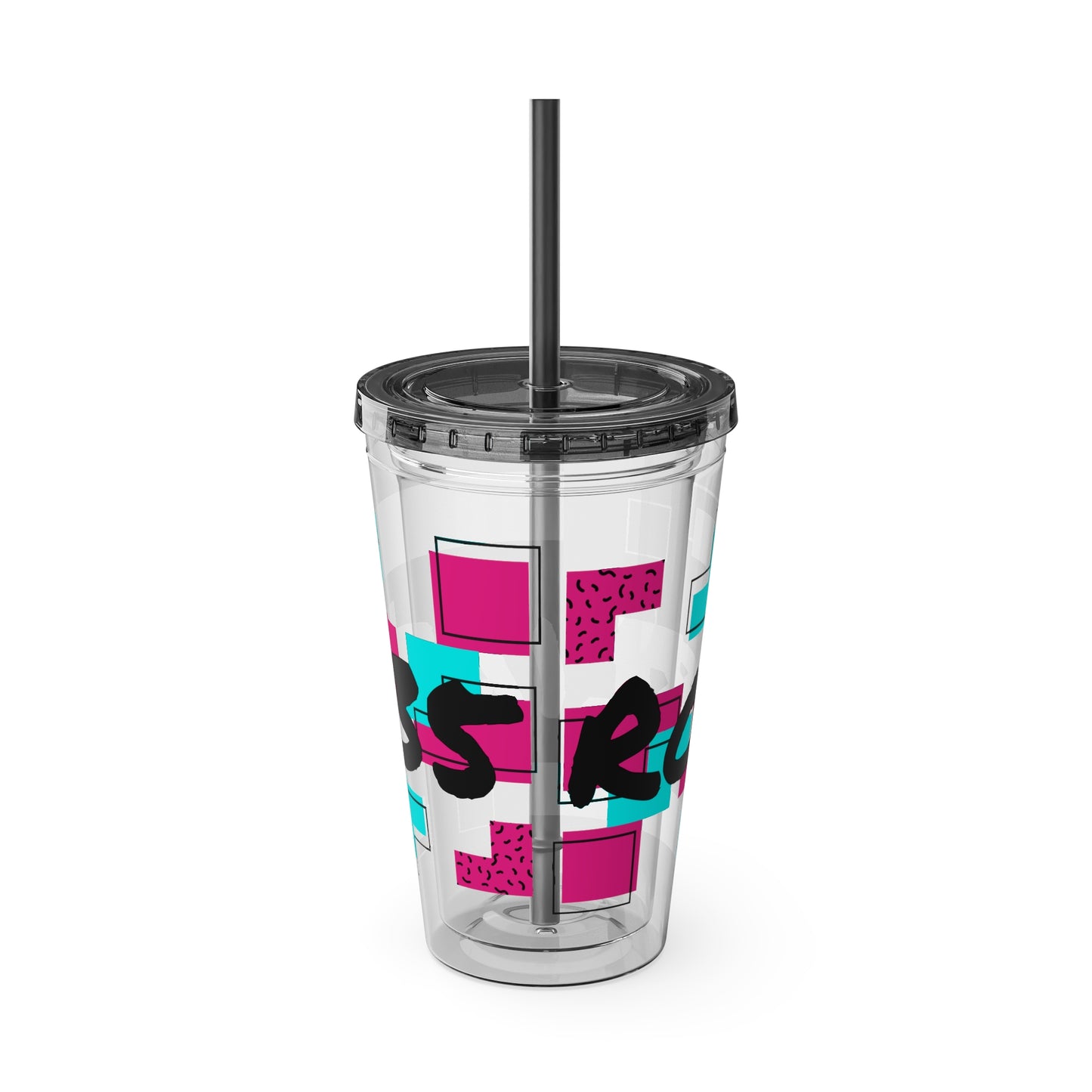 Robcia335 Sunsplash Tumbler with Straw, 16oz