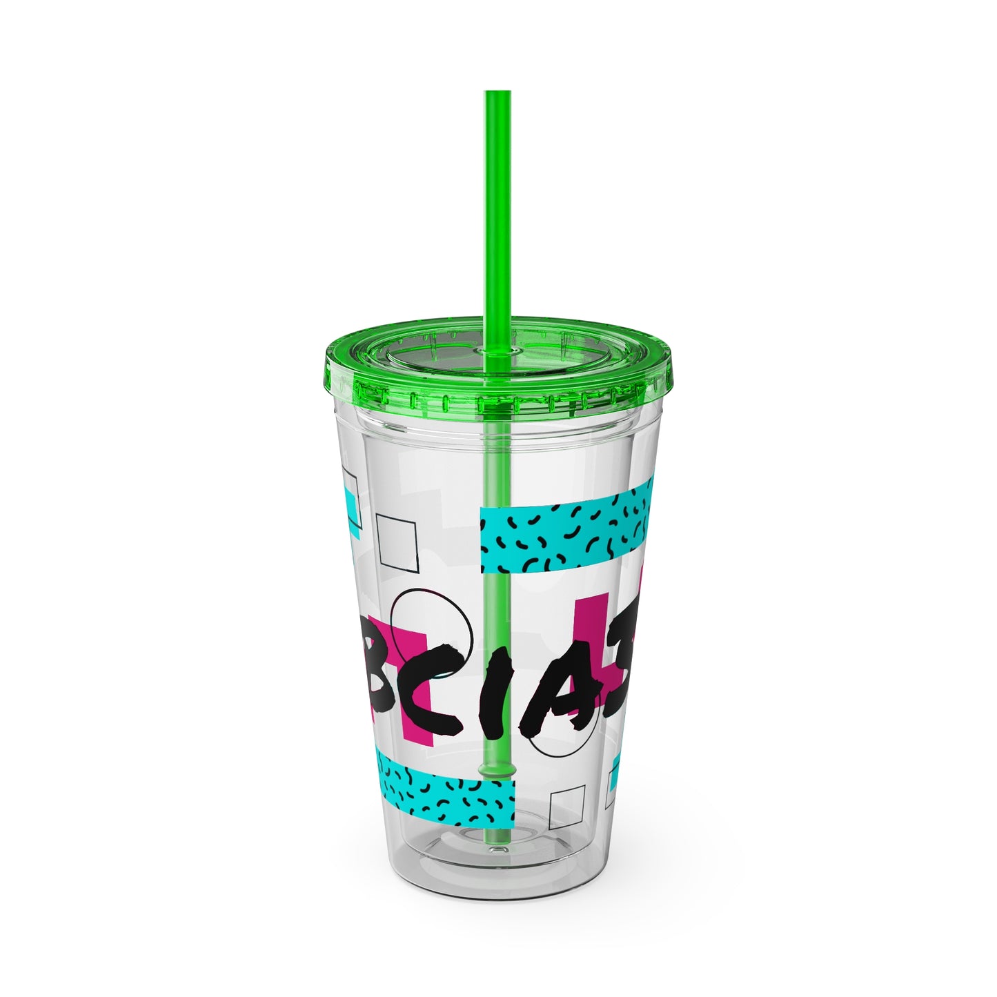 Robcia335 Sunsplash Tumbler with Straw, 16oz