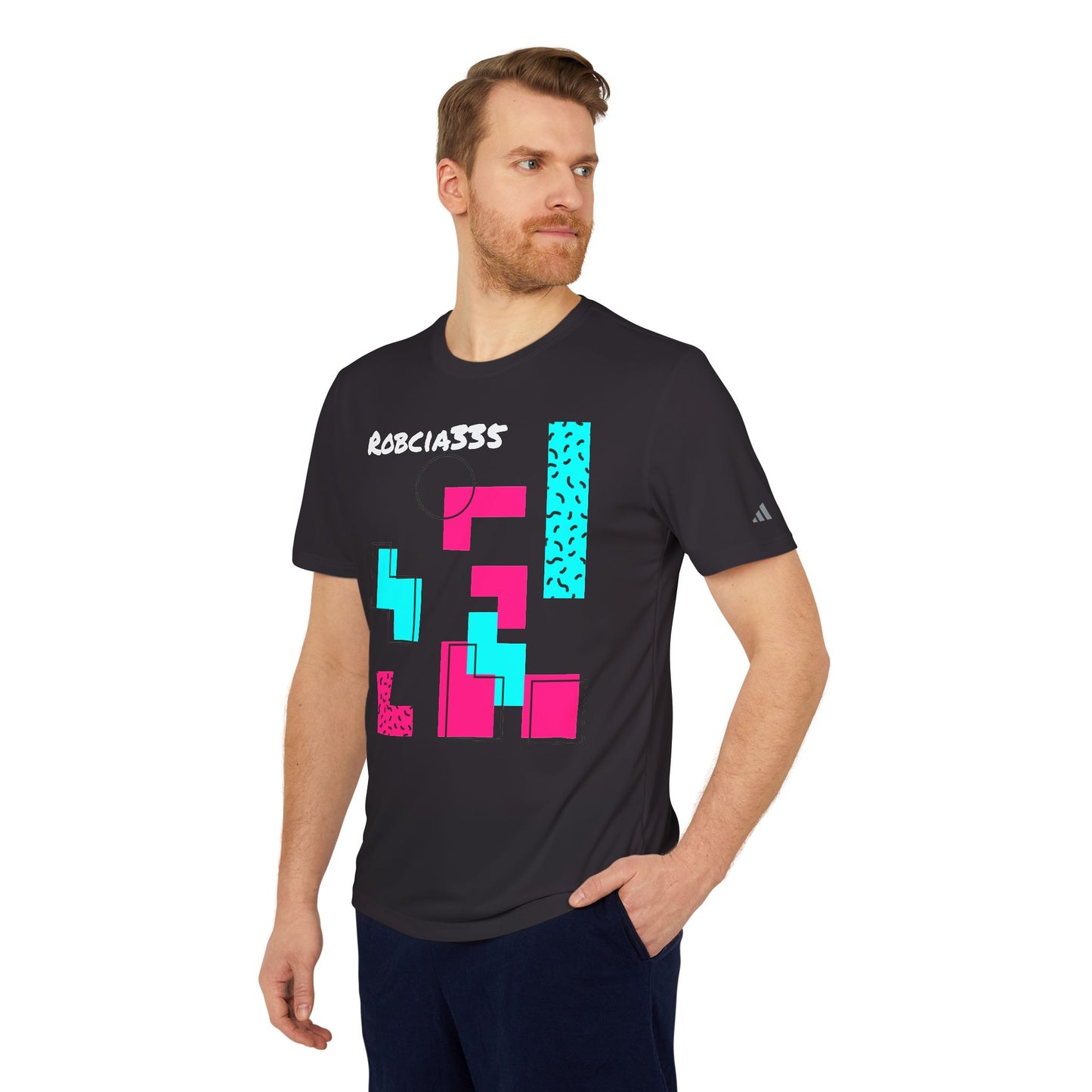 adidas® Unisex Sport T-shirt (Robcia335 Design)