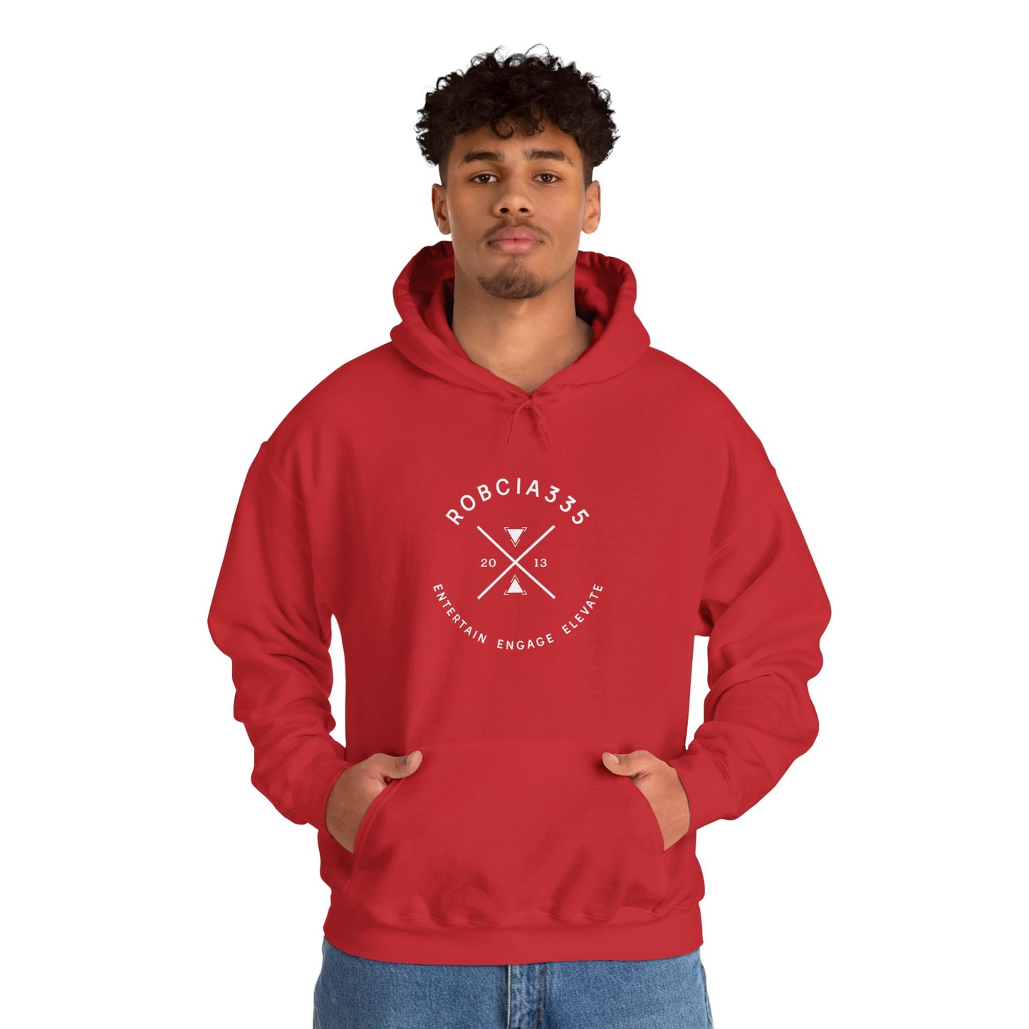 Unisex (Robcia335 Est. 2013) Heavy Blend™ Hooded Sweatshirt