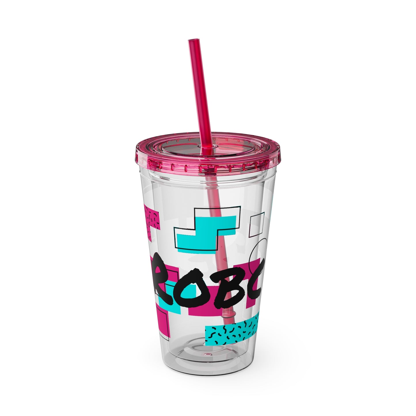 Robcia335 Sunsplash Tumbler with Straw, 16oz