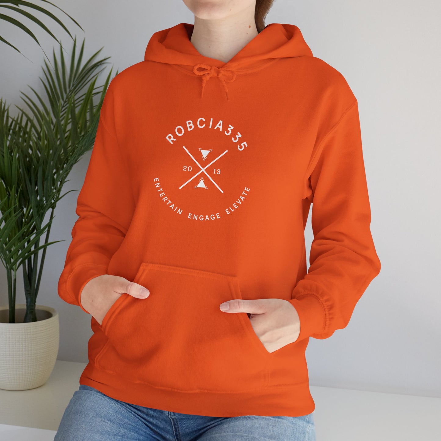 Unisex (Robcia335 Est. 2013) Heavy Blend™ Hooded Sweatshirt